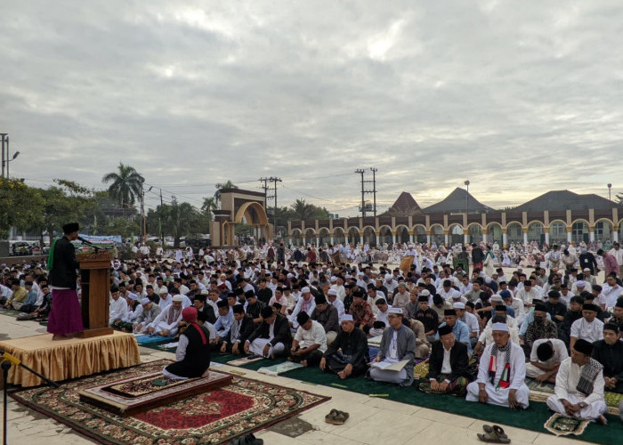 Pemprov Bengkulu Gelar Salat Iduladha 1447 H di Masjid Baitul Izzah, Ribuan Jemaah Hadir