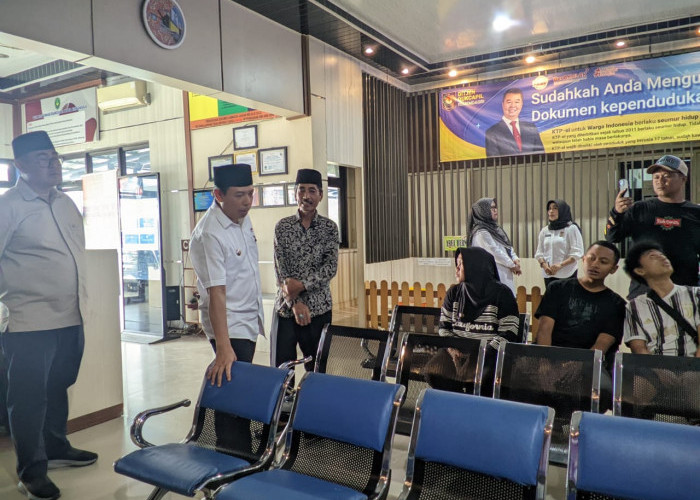 Wali Kota Bengkulu Sidak Dukcapil, Pastikan Pelayanan Tetap Optimal di Tengah WFA