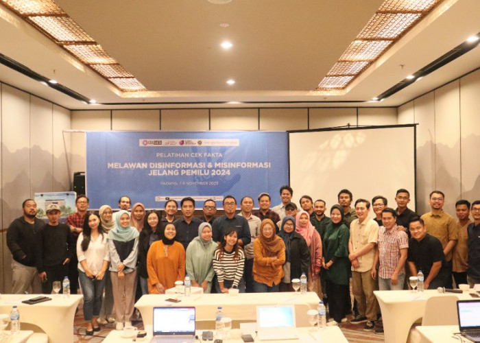 Pelatihan Cek Fakta AMSI di Sumatera Barat, Lawan Hoaks Menyongsong Pemilu 2024