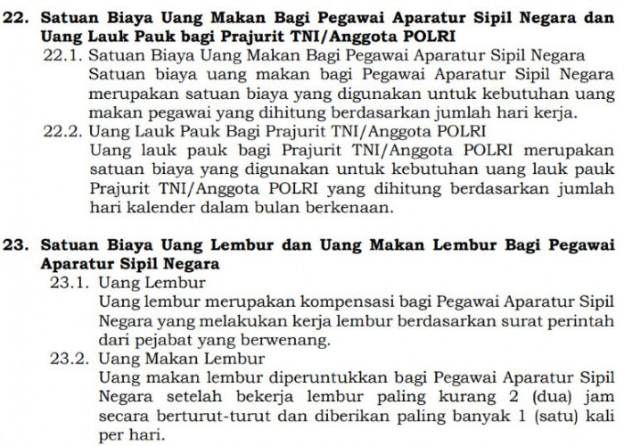 PMK 32/2025 Atur Uang Makan ASN dan Honorarium Ujian 2026, Ini Ketentuan Lengkapnya