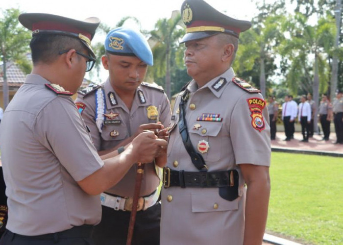 Kapolres Mukomuko Rotasi Dua Kapolsek, Tekankan Pelayanan Cepat dan Penguatan Kamtibmas