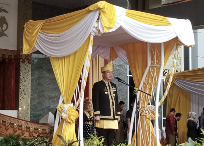 Semangat HUT ke-55 Bengkulu, Gubernur Ajak Wujudkan Pemilu yang Sukses, Bebas dari Berita Hoax 