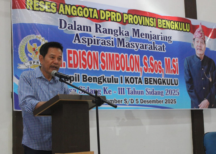 Edison Simbolon Serap Aspirasi Warga Kota Bengkulu, BPJS Kesehatan hingga Pembangunan Infrastruktur
