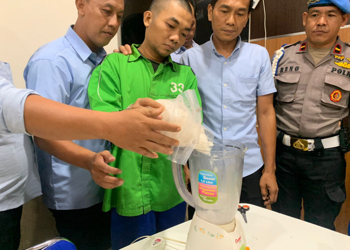 Polda Bengkulu Musnahkan 1,3 Kg Sabu, Dua Residivis Terancam 20 Tahun Penjara