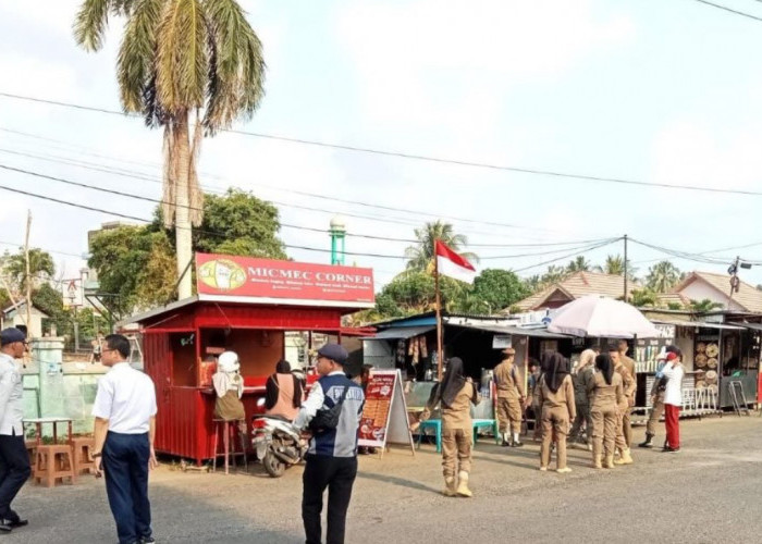 PKL Bandel di Jalan Sudirman Kota Manna Ditertibkan, Dishub dan Satpol PP Tegas Bersikap