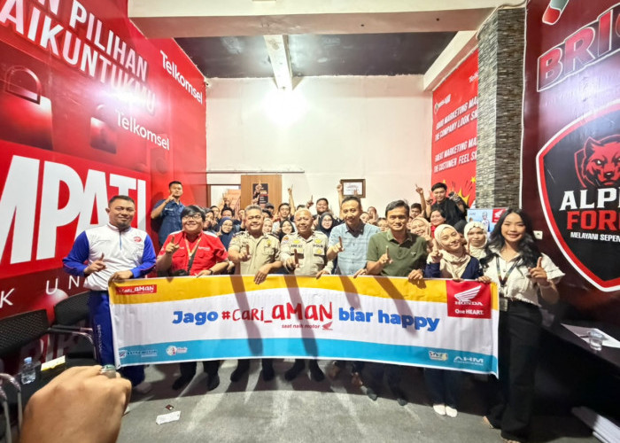 Astra Motor Bengkulu Edukasi Karyawan KSS, Ini Cara Aman Menikung dan Jaga Jarak