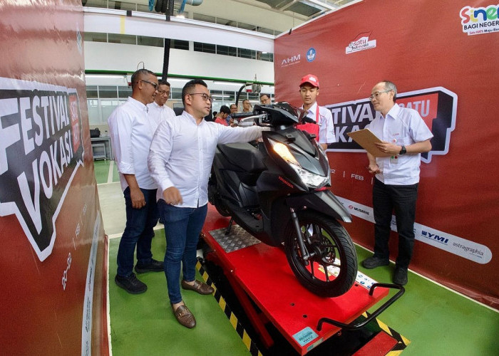 Motor Listrik Menjadi Fokus Uji Terbaru dalam Festival Vokasi AHM