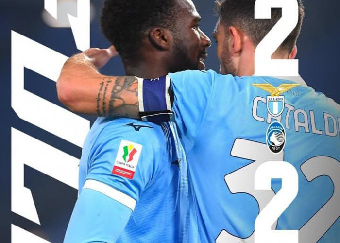 Sengit! Lazio dan Atalanta Berbagi Angka 2-2 di Leg Pertama Semifinal Coppa Italia