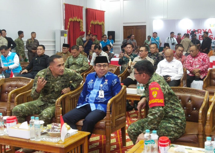 TNI AD Kerahkan 1.026 Personel di Bengkulu, 721 Titik Infrastruktur dan Fasilitas Umum Digarap