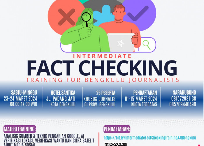 Ayo Daftar Intermediate Fact Checking Training, Membentuk Garda Terdepan Melawan Mis-Disinformasi
