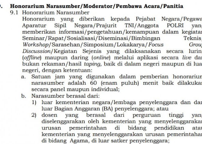 PMK Terbaru Atur Honorarium Narasumber dan Panitia 2026, Ada Batas Jumlah Panitia Kegiatan