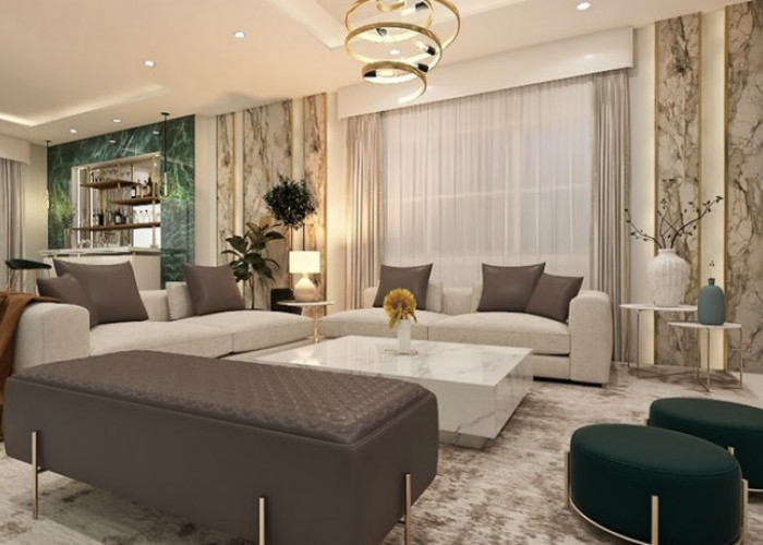 Ini ! 9 Ide Desain Interior Rumah, Kombinasi Warna dan Furniture untuk Ruang Tamu yang Ekslusif 