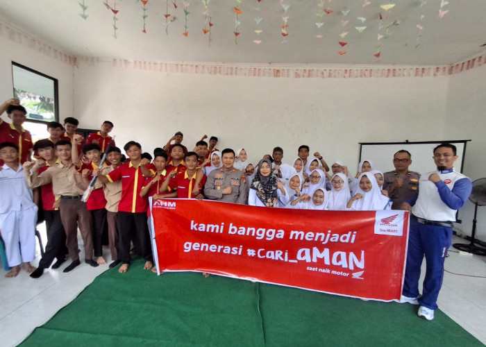 Astra Motor Bengkulu Kampanyekan Keselamatan Berkendara di SMKS 2 Kota Bengkulu