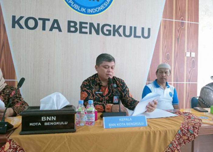 100 Pengguna Narkoba di Bengkulu Direhabilitasi, 72 Persen Alami Peningkatan Kualitas Hidup