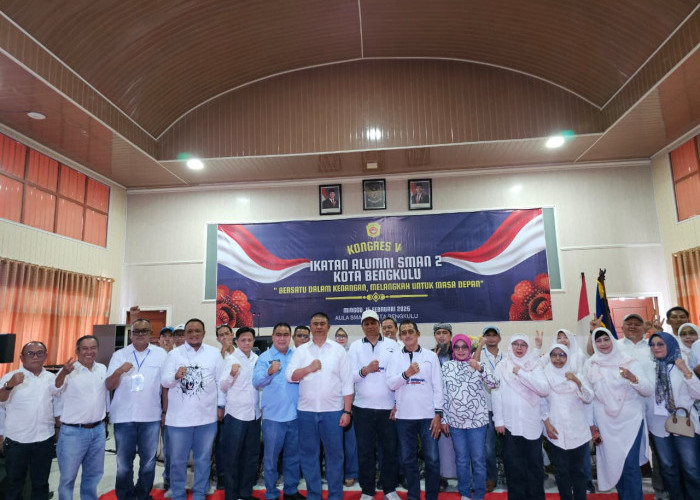 Kongres V IKAL SMAN 2 Bengkulu Tetapkan Brigjen Pol Dicky Sondani sebagai Ketua Umum