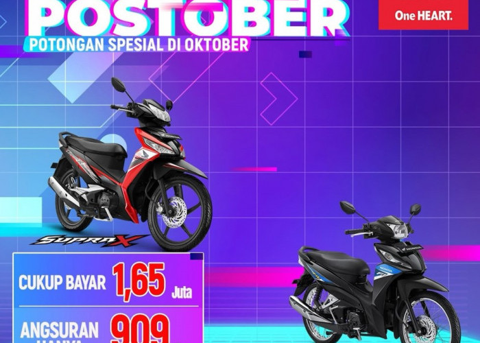 Promo Postober: Diskon Khusus untuk Honda Supra X di Wilayah Bengkulu