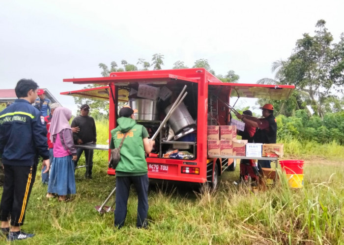 Korpri Bentiring Terendam, Pemkot Bengkulu Dirikan Tenda dan Dapur Umum