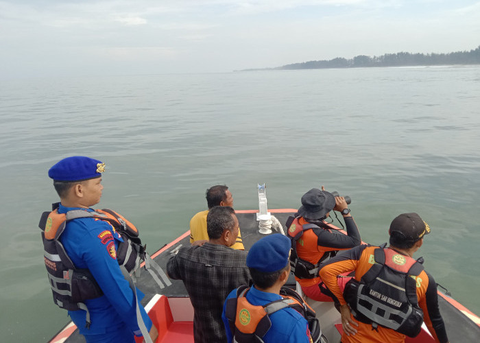 Operasi SAR Hari Kelima di Perairan Bengkulu, ABK KM Diah 04 Belum Juga Ditemukan