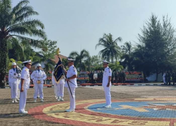 Komandan Lantamal II Lantik Letkol Laut (P) Octo Sahat M. Manurung sebagai Danlanal Bengkulu