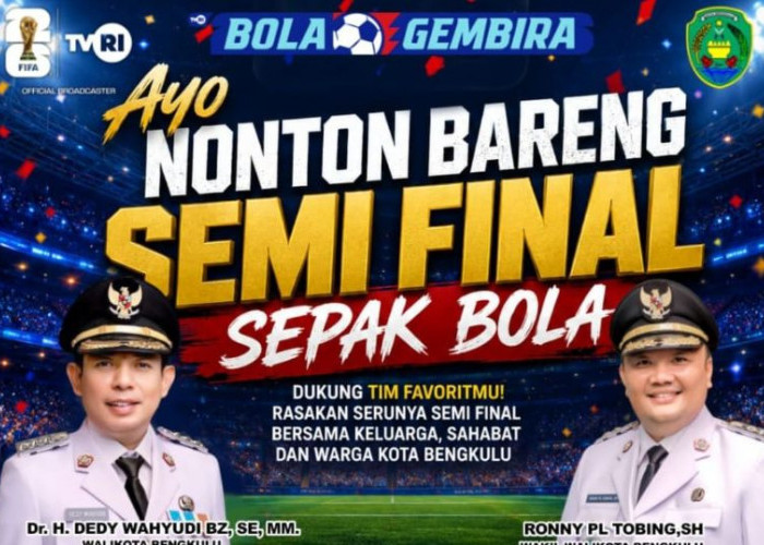 Nobar Piala Dunia di Bengkulu Jadi Ajang Dongkrak UMKM, Final Digelar di Simpang Lima