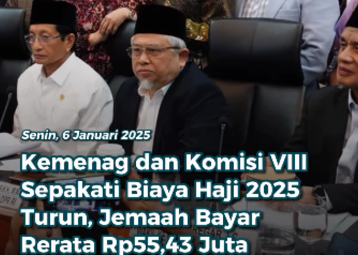 Biaya Haji 2025 Turun Jadi Rp 55,4 Juta, Menag Nasaruddin Ungkap Langkah Penting guna Meringankan Beban Jemaah