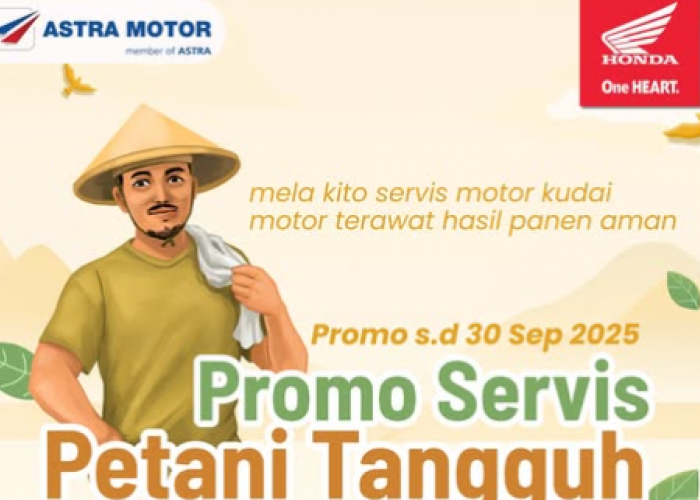 Promo Servis Petani Tangguh, AHASS Bengkulu Hadirkan Perawatan Motor Hemat