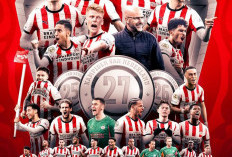 PSV Eindhoven Resmi Juara Liga Belanda, Catatkan Hattrick Gelar dalam Tiga Musim Beruntun