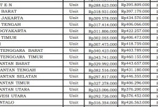Harga Maksimal Minibus Dinas Eselon III Bengkulu 2026 Capai Rp418,5 Juta, Lampaui Banyak Provinsi