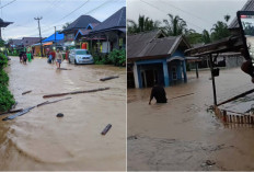 Banjir Terjang Kabupaten Lebong, Dandim Rejang Lebong Turunkan 20 Personel untuk Evakuasi Warga
