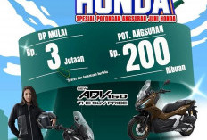 Promo Setuju Honda Juni 2026, ADV160 Bisa Dibawa Pulang dengan DP Mulai Rp3 Juta