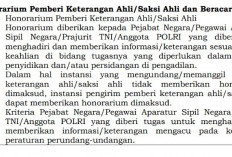 PMK Terbaru Atur Honorarium Saksi Ahli dan Beracara 2026, Pakar Profesional Dibayar Sesuai Harga Pasar