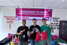 Implementasi AM Health, Astra Motor Bengkulu Sukses Gelar Donor Darah