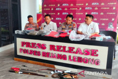 Polres Rejang Lebong Bongkar 6 Kasus Narkoba, Dua Pelajar dan Enam Bandar Ditangkap