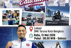 #Cari_Aman Sejak Dini, Astra Motor Bengkulu Gelar Safety Riding Education di SMK Taruna
