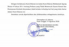 SEMA 4 Tahun 2026 Terbitkan Aturan Baru soal Putusan Lepas dan Banding Jaksa