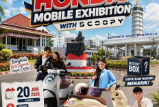 Astra Motor Bengkulu Gelar Honda Mobile Exhibition with Scoopy, Ada Service Murah hingga Mystery Box