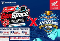 GenSpace Bengkulu Ramaikan Piala Walikota Cup 2026, Ada Benefit Khusus Honda