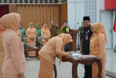 Pengurus DWP Bengkulu Dikukuhkan, Mardliyataini Pimpin Organisasi hingga 2029