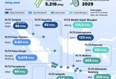 INFO GRAFIK: PLTS 100 GWp Perkuat Ketahanan Energi Nasional