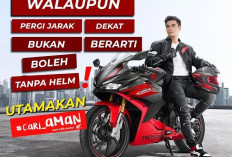 #Cari_Aman, Astra Motor Bengkulu Ajak Pengendara Biasakan Pakai Helm Setiap Saat