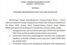 KUHAP Baru Berlaku, Perkara Lama Tak Otomatis Ikut Aturan Baru