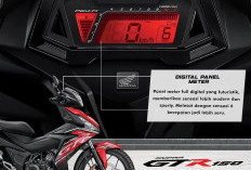 Honda Supra GTR 150 Tampil Lebih Modern dengan Panel Meter Full Digital