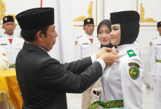 30 Paskibraka Kota Bengkulu Dikukuhkan, Dedy Wahyudi Titip Pesan Jelang 17 Agustus