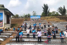Polda Bengkulu Tanam Bawang Putih di 3 Kabupaten, Target 250 Hektare