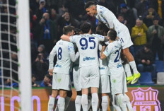 Inter Milan Kian Kokoh di Puncak Usai Bantai 10 Pemain Sassuolo 5-0