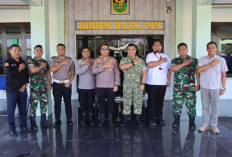 Kapolres Mukomuko Perkuat Sinergi dengan Kodim 0428, Fokus Jaga Kondusivitas dan Stabilitas Daerah