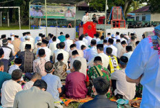 Sholat Ied di Tanjung Kemuning, Bupati Gusril Ajak Masyarakat Pahami Makna Hari Raya Kurban