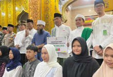 Nuzulul Qur’an di Bengkulu, 1.625 Anak Yatim Terima Santunan Rp243 Juta