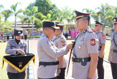 Kapolres Pimpin Sertijab, Ini Daftar Pejabat Baru di Polres Mukomuko