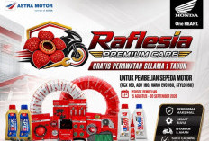 Beli 4 Motor Honda Ini di Bengkulu, Dapat Gratis Servis Selama 1 Tahun